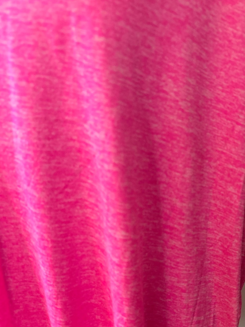 Under Armour Pink Heathered V-Neck Performance Tee Loose Fit Size XXL/3XL - Picture 4 of 8